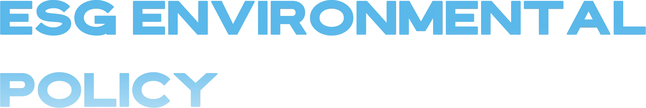 ESG